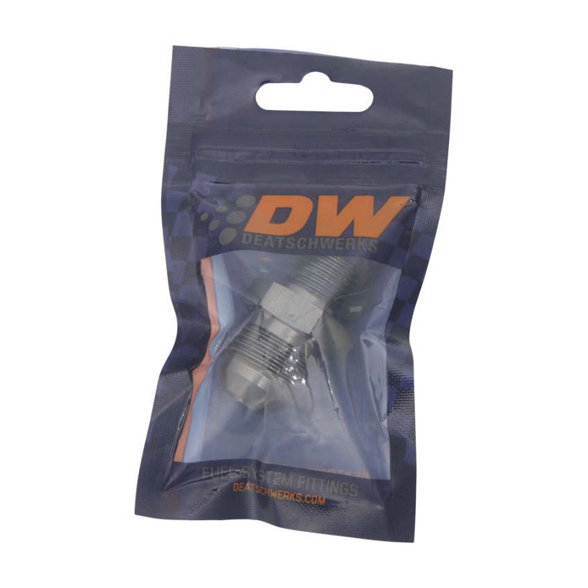 DeatschWerks 8AN Male Flare To 1/4in. Male NPT Adapter
