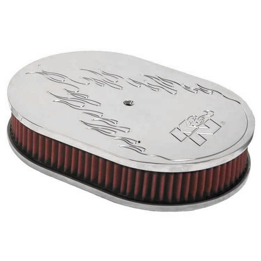 K&N 66-1530 Oval Air Filter Assembly