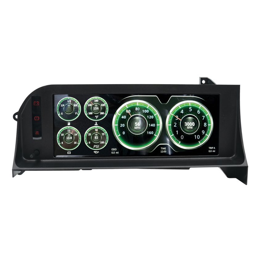 AutoMeter 7007 DIGITAL INSTRUMENT DISPLAY, 87-93 FORD MUSTANG FOX BODY, COLOR LCD
