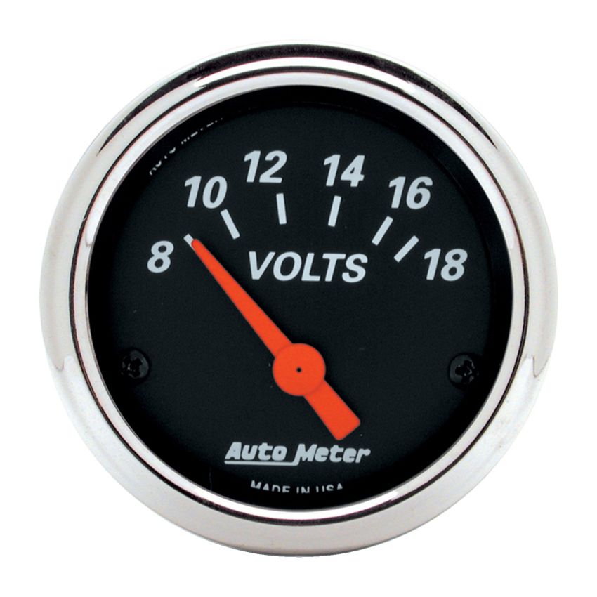 Autometer Designer Black 79-81 Camaro Dash Kit 6pc Tach / MPH / Fuel / Oil / WTMP / Volt