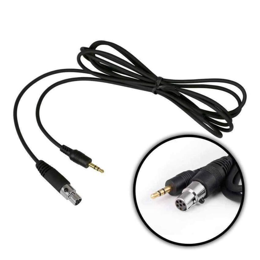 Rugged Radios CS-REC-6P-XL GoPro Connect Cable to Intercom AUX port
