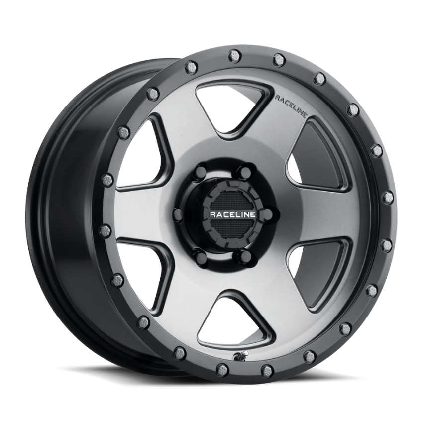 Raceline 946G-88050+35 946G Boost 18x8in / 5x127 BP / 35mm Offset / 71.5mm Bore - Gunmetal Wheel