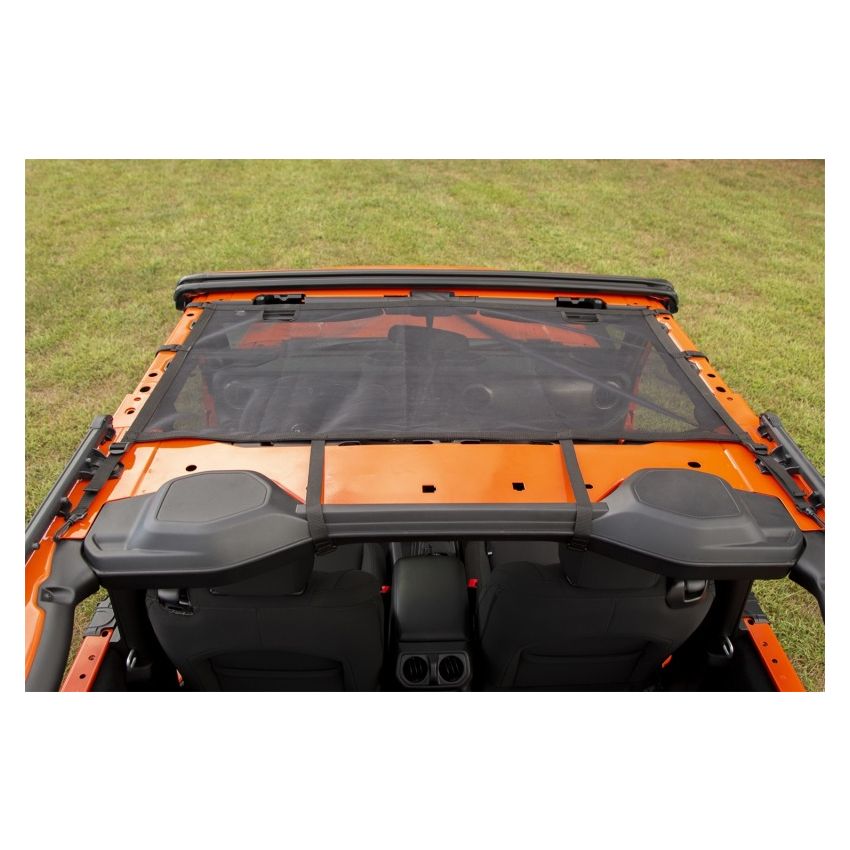 Rugged Ridge Eclipse Sun Shade Front 18-20 Jeep Wrangler JL 2-Dr