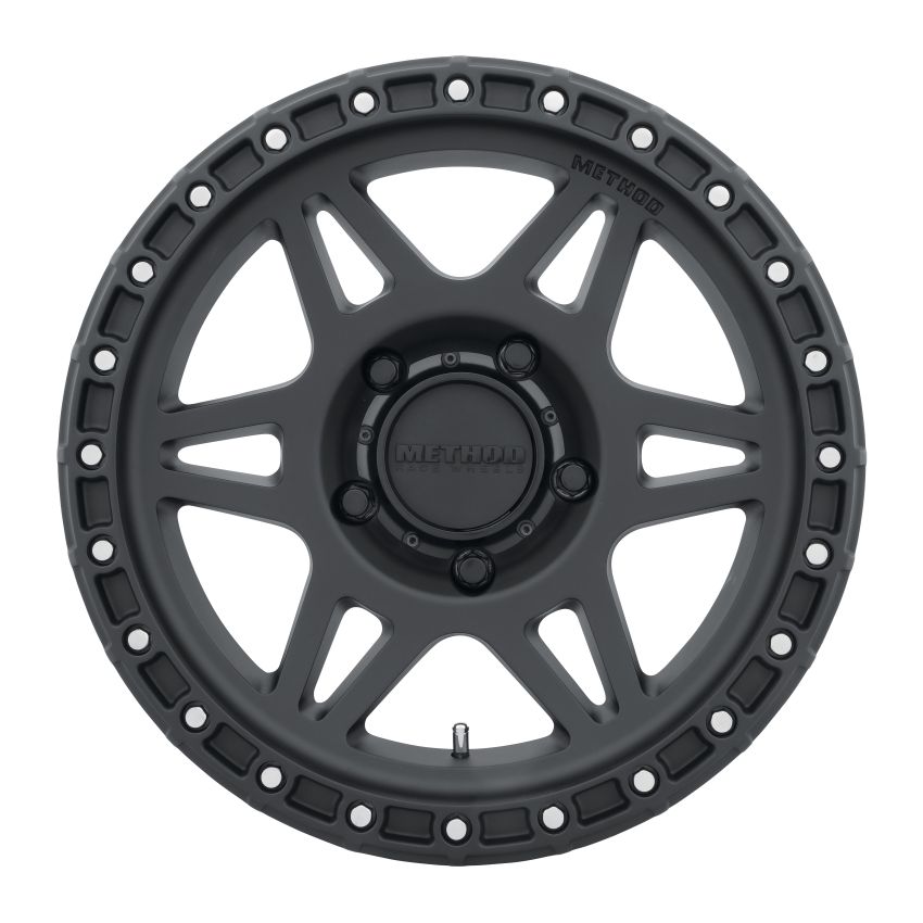 Method Wheels MR31278558500 Method MR312 17x8.5 0mm Offset 5x150 110.5mm CB Matte Black Wheel