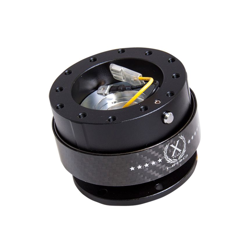 NRG Quick Release Gen 2.0 - Black Body / Black Carbon Fiber Ring