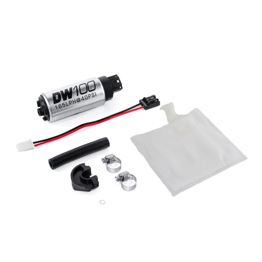 DeatschWerks 165 LPH In-Tank Fuel Pump w/ 90-07 Subaru Legacy, 93-07 Impreza Install Kit