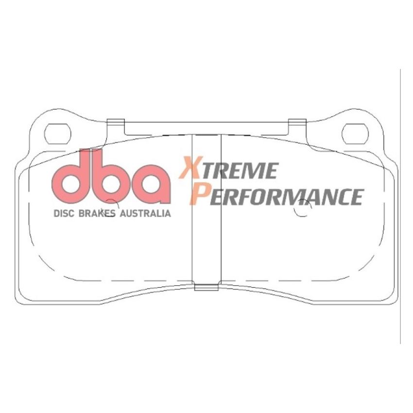 DBA 09-11 Nissan GT-R XP650 Rear Brake Pads