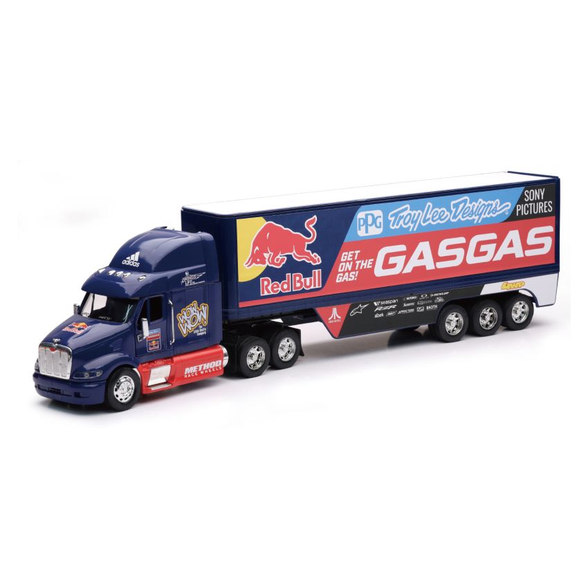 New Ray Toys 11053 Redbull TLD GASGAS Race Team Truck/ Scale - 1:32