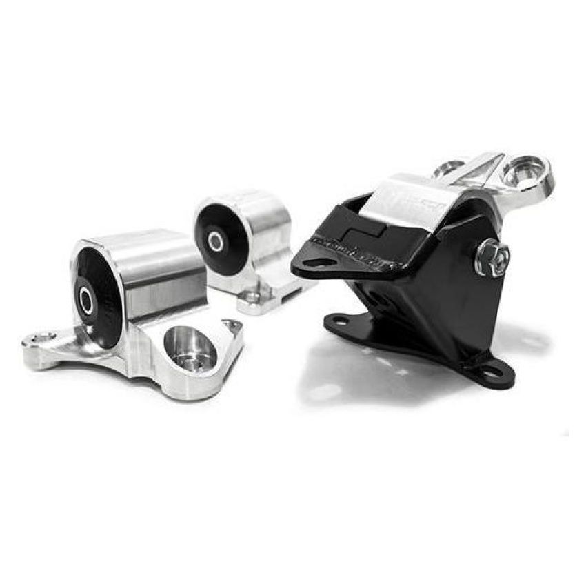 Innovative 96-00 Civic B/D Series Silver Aluminum Mounts 95A Bushings (2 Bolt)