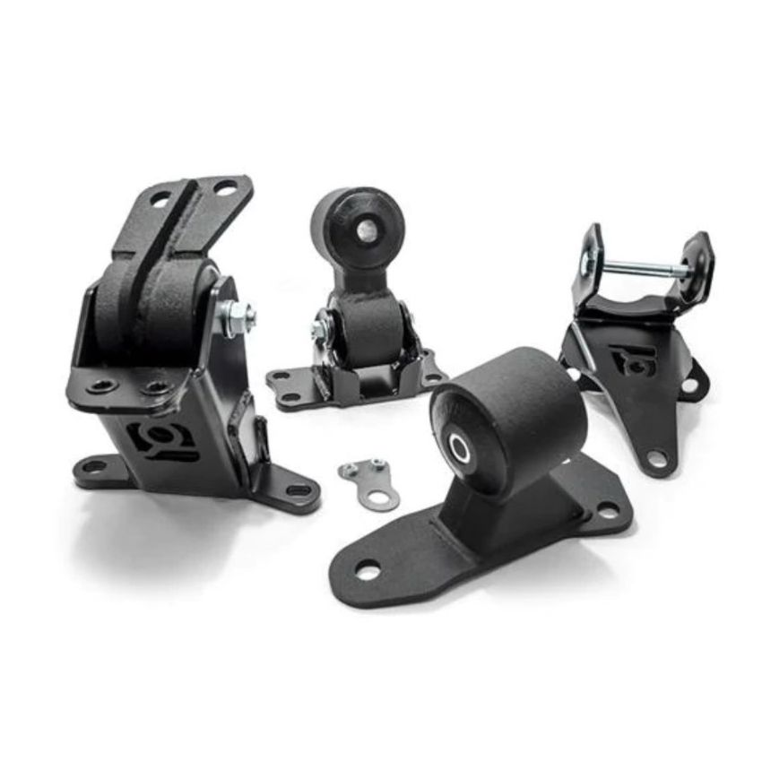 Innovative 12-15 Civic K-Series Black Steel Mounts 75A Bushings (K24Z7 and Manual Trans)