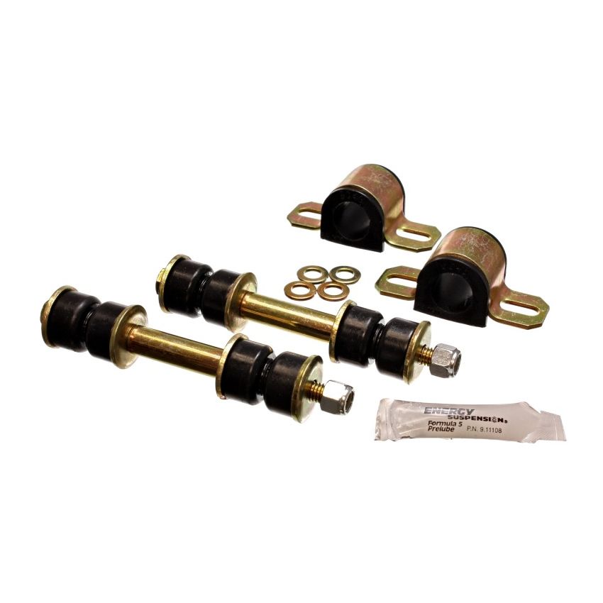Energy Suspension 79-94 Toyota Pickup 2WD (Exc T-100/Tundra) Black 25mm Front Sway Bar Bushing Set