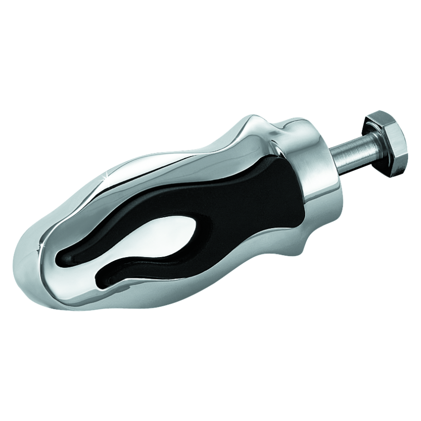 Kuryakyn 4418 Flamin Shift Peg For Harley-Davidson Chrome