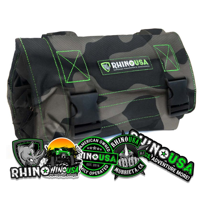 Rhino USA RNO-TOOLROLL-CAMO Heavy Duty Off-Road Tool Bag/Roll Camo