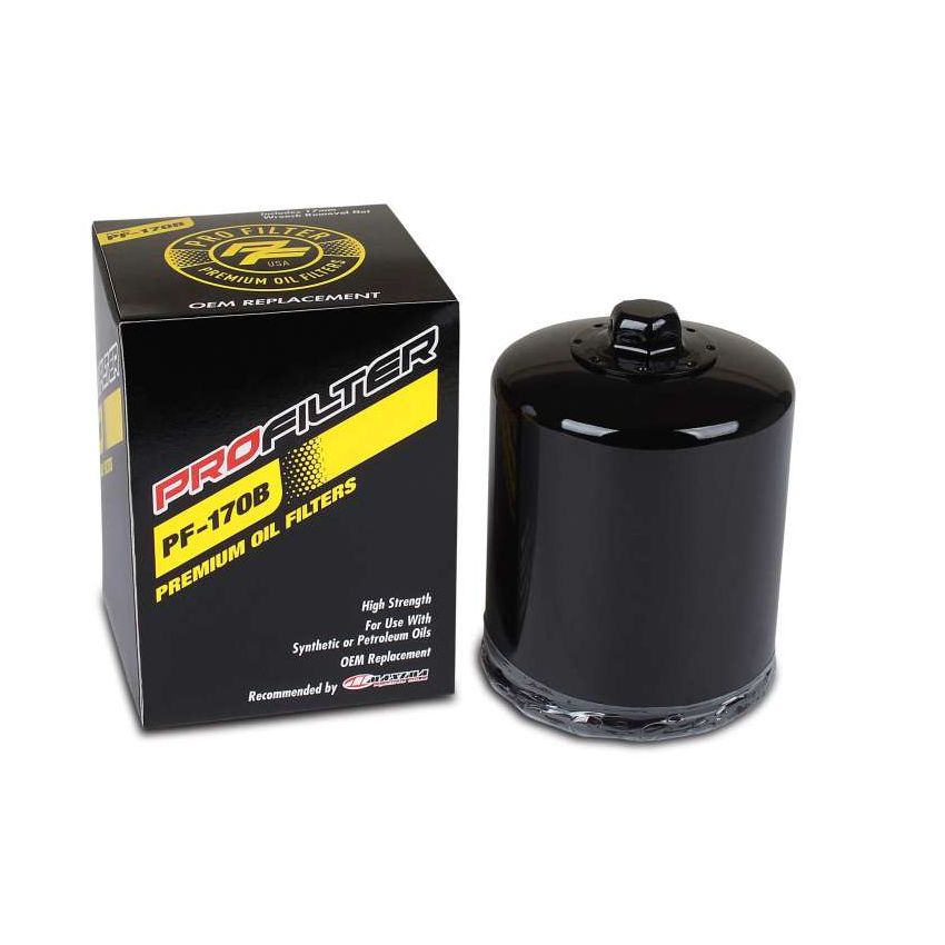 ProFilter PF-170B Harley Spin-On Black Various Performance Oil Filter
