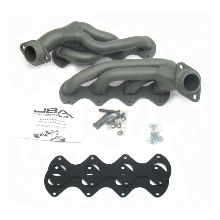 JBA 04-10 Ford F-150 5.4L 3V 1-5/8in Primary Ti Ctd Cat4Ward Header