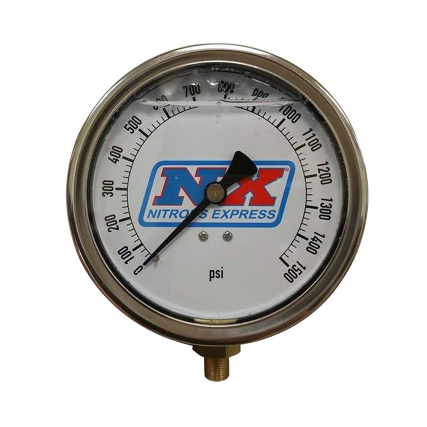 Nitrous Express 15540 Nitrous Pressure Gauge 4in-High Accuracy