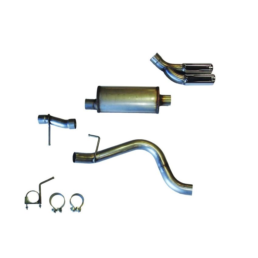 JBA 40-2545 19-20 Ford Ranger 2.3L 409SS Pass Side Dual Exit Cat-Back Exhaust