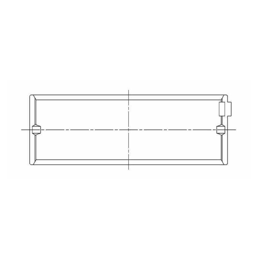 ACL 5M1633H-STD Nissan CA18/C20 Standard Size High Performance Main Bearing Set