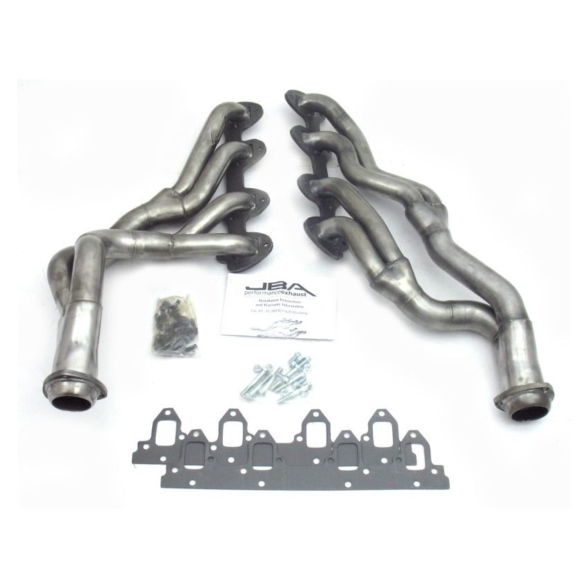 JBA 67-70 Ford Mustang 390-428 FE 1-3/4in-2-1/2in Primary Raw 409 Tri Y Header