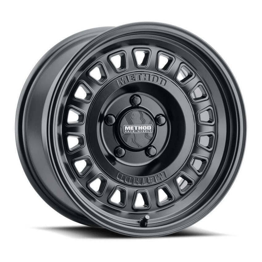 Method Wheels MR32078560500 Method MR320 17x8.5 0mm Offset 6x5.5 BP 106.25mm CB 4.72in BS Matte Black Wheel
