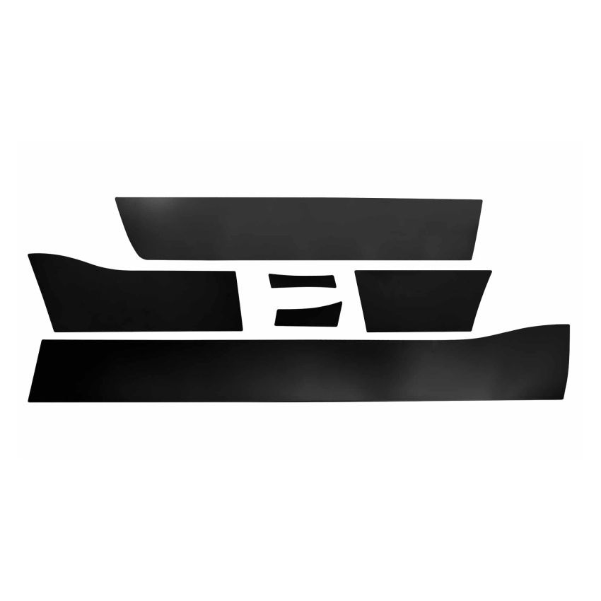 Putco 9751320BP 19-20 Ram LD Quad Cab 6ft 4in Standard Box Black Platinum Rocker Panels