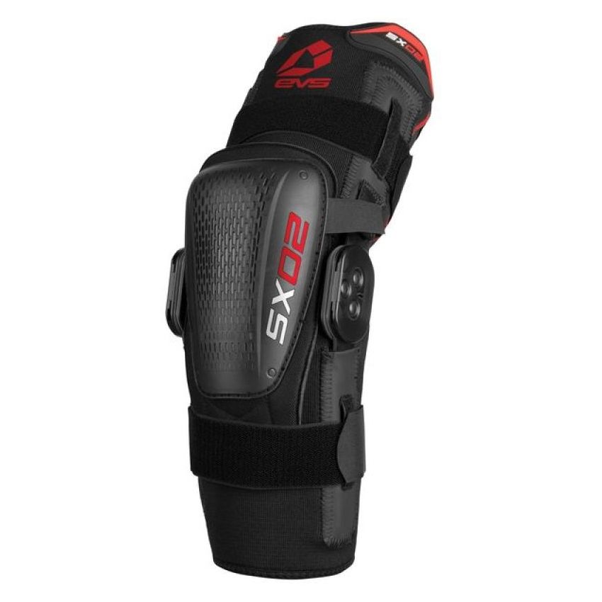 EVS SX02-20K-L SX02 Knee Brace Black - Large