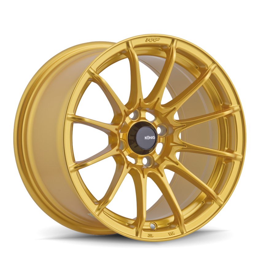 Konig Dial In 15x7 4x100 ET35 Gloss Gold