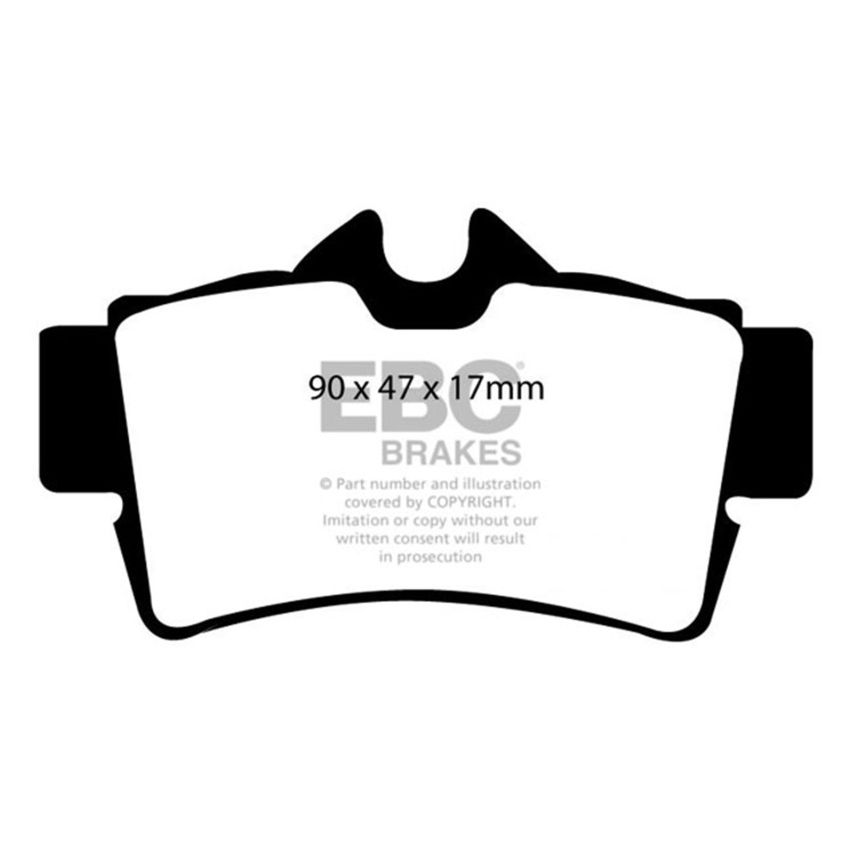 EBC UD627 94-98 Ford Mustang 3.8 Ultimax2 Rear Brake Pads