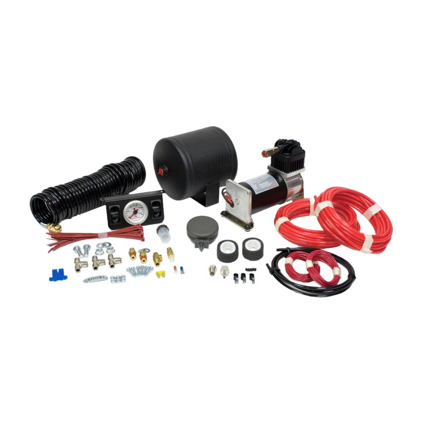 Firestone 2168 Air-Rite Air Command II Heavy Duty Air Compressor Kit w/Dual Pneumatic Gauge (WR17602168)