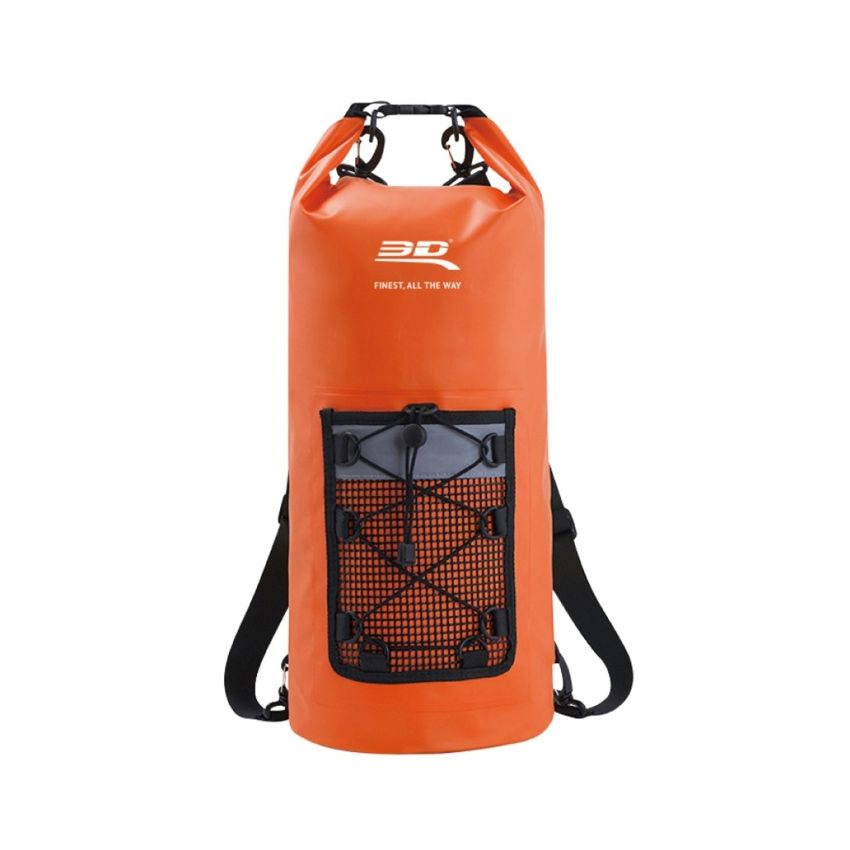 3D MAXpider 6117-21 Roll-Top Dry Bag Backpack - Orange