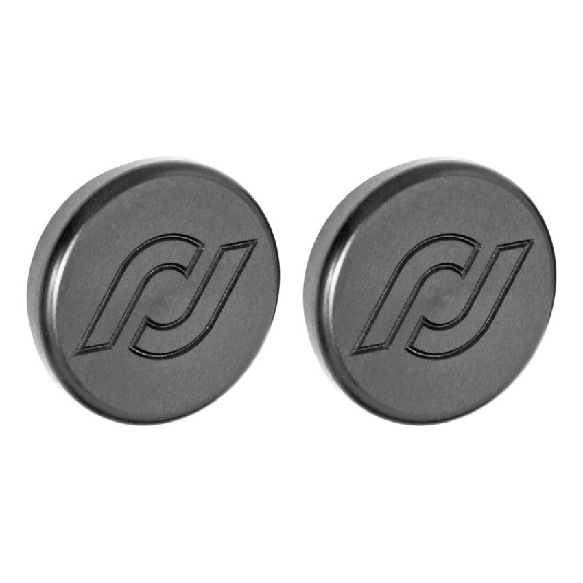 RockJock JK Frame Rail Plugs Frame Behind Front Axle Centerline CNC Machined Black Delrin