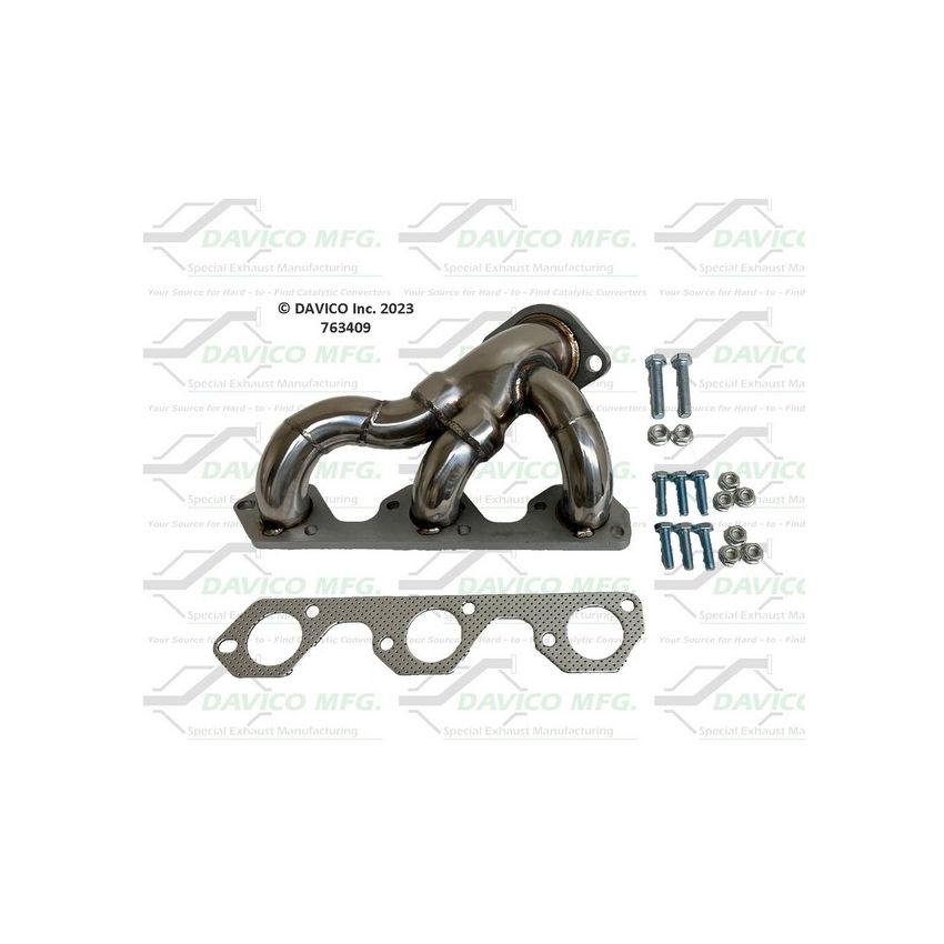Davico Mfg 763409 Stand alone Exact-Fit Exhaust Header