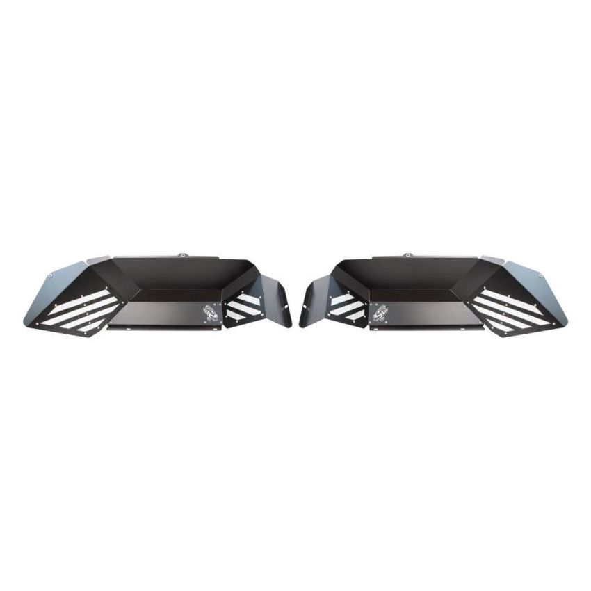 Fishbone Offroad 2020+ JT Gladiator Rear - Black Aluminum Inner Fenders