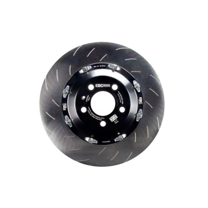 EBC Racing 12-16 Audi RS4 (B8) Front Floating SD-Rotor Replacement Disc Rings (Pair)