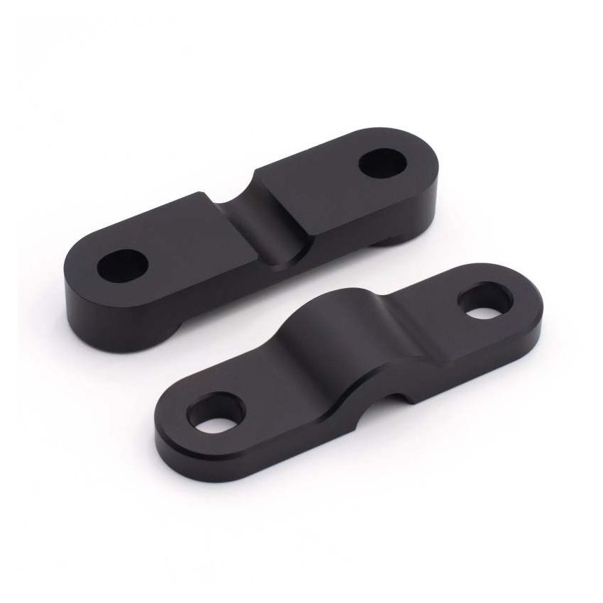 BLOX Racing 2-Pc Solid Shifter Bushing Kit Rear - Civic Integra - Black