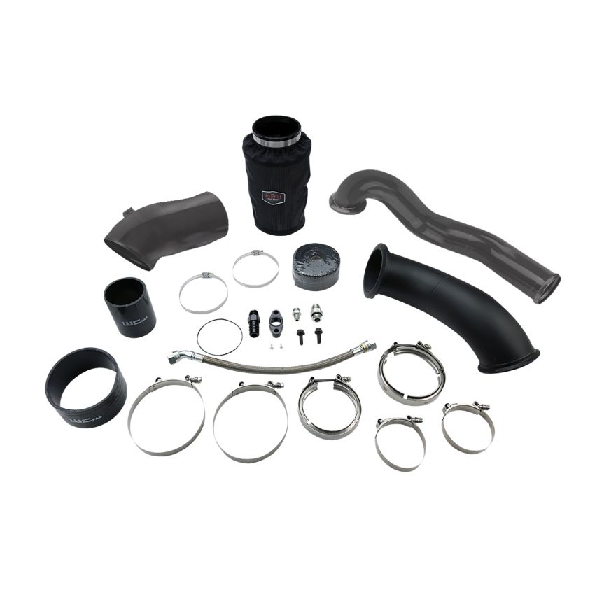 Wehrli 04.5-07 Dodge 5.9L Cummins S400 Turbo 2nd Gen Swap Kit (No Turbo/Manifold) - WCFab Grey