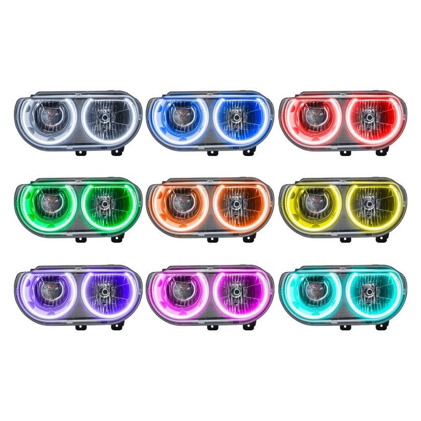 Oracle Lighting 7720-334 SMD Pre-Assembled Headlights, Non-HID, ColorSHIFT(tm) - No Controller