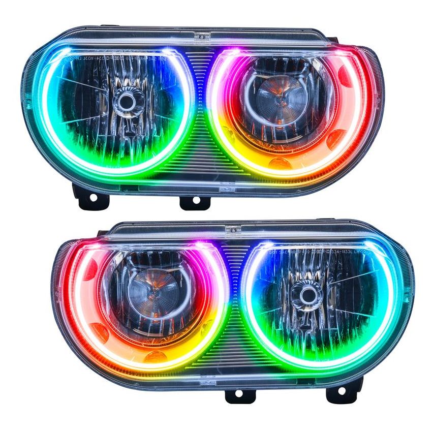 Oracle Lighting 7720-334 SMD Pre-Assembled Headlights, Non-HID, ColorSHIFT(tm) - No Controller