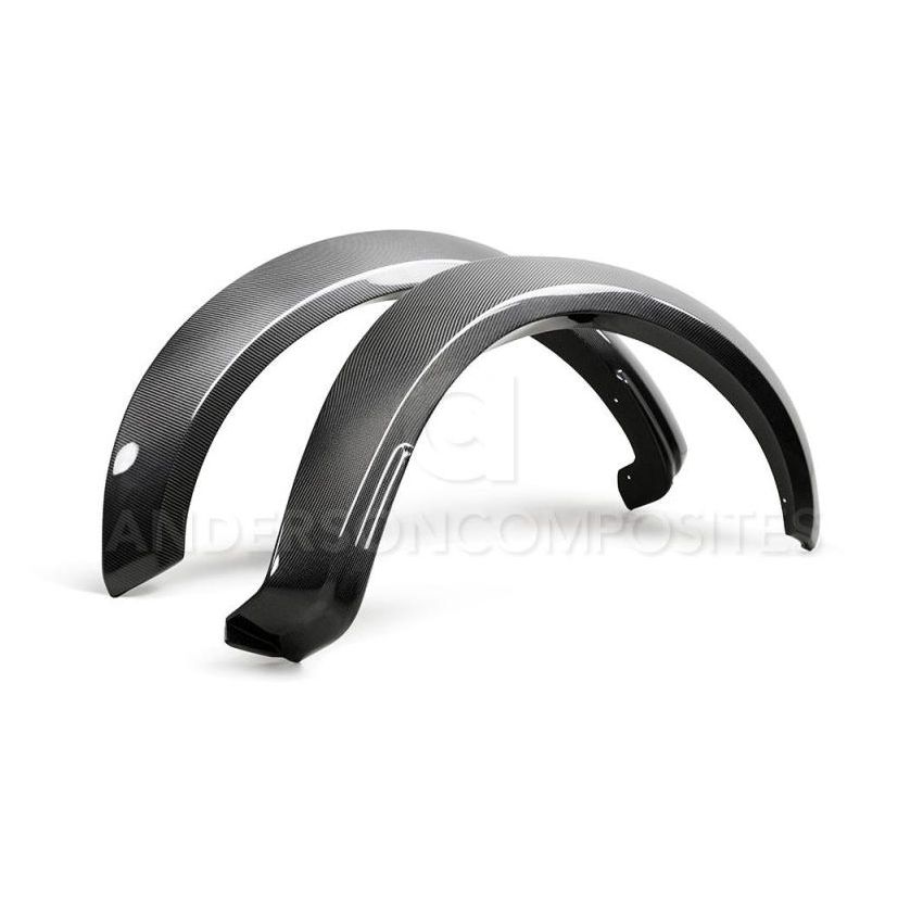 Anderson Composites 17-18 Ford Raptor Type Wide Fender Flares (Front)