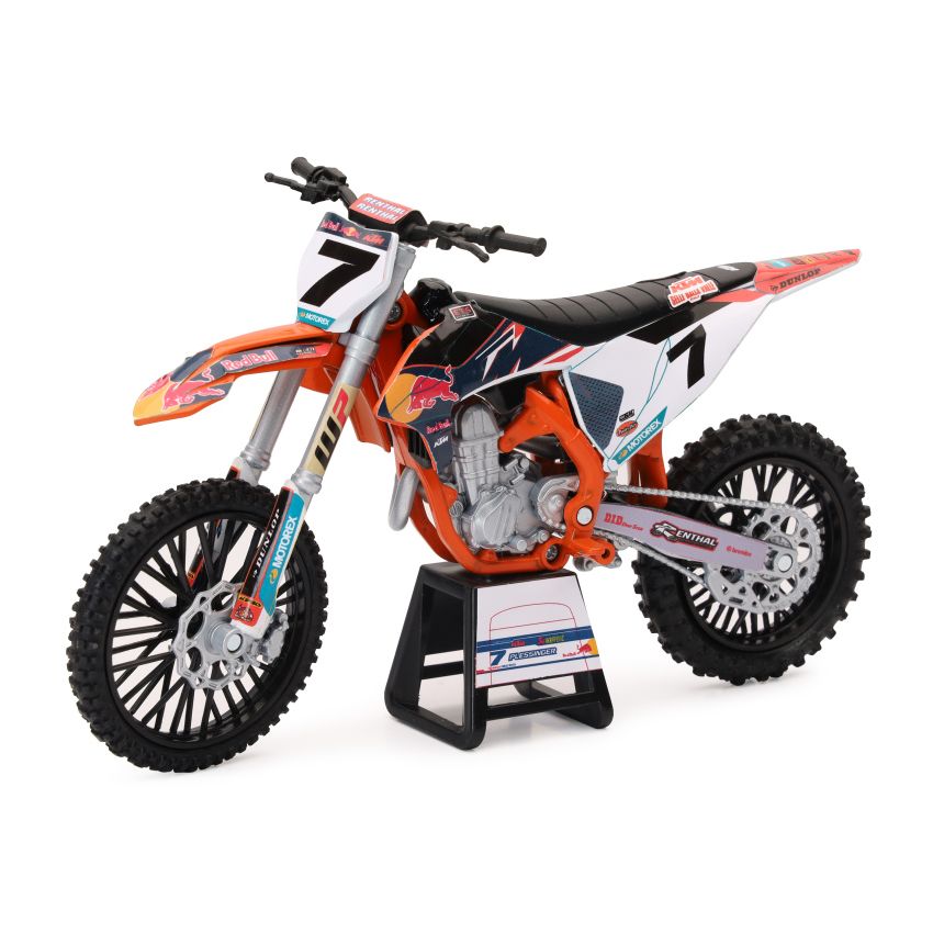 New Ray Toys 58363 KTM Red Bull 450SX-F (Aaron Plessinger #7)/ Scale - 1:12