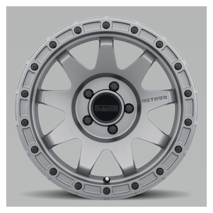 Method MR317 17x8.5 0mm Offset 5x150 110.5mm CB Matte Black Wheel