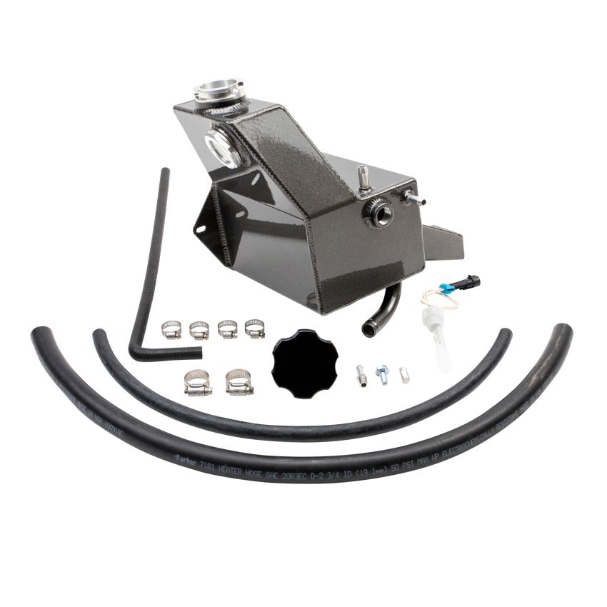 Wehrli 13-18 Dodge 6.7L Cummins OEM Placement Coolant Tank Kit - WCFab Grey