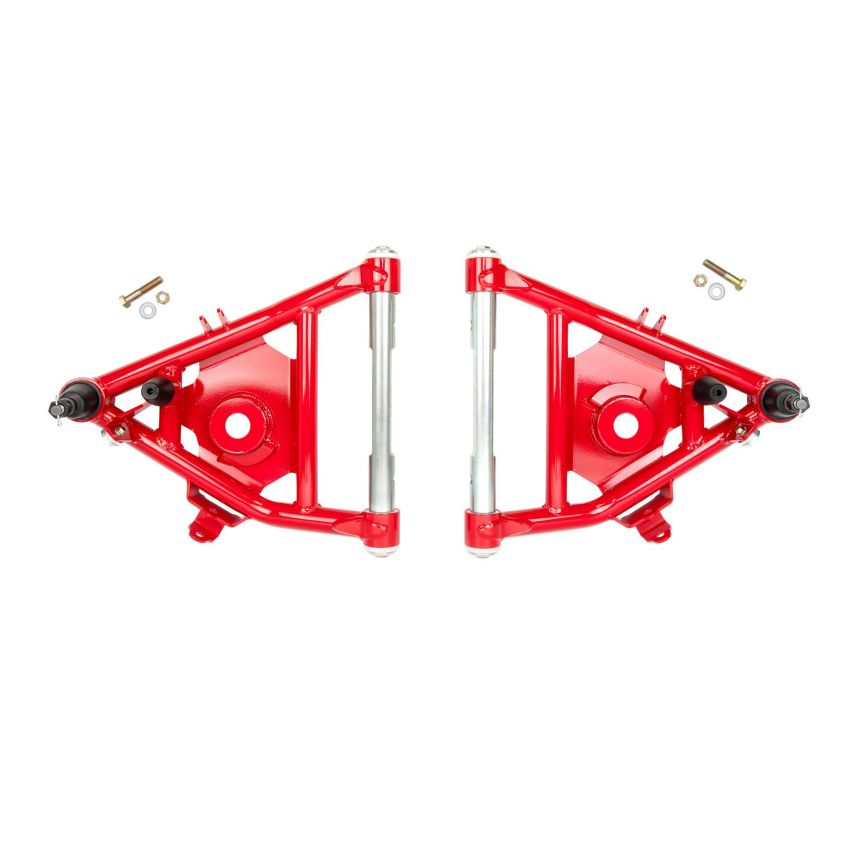 UMI Performance 73-87 GM C10 Street Performance Lower Control Arms - Red