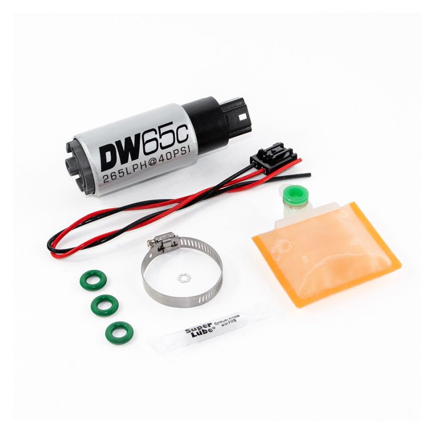 DeatschWerks Ford Focus MK2 RS DW65C 265lph Compact In-Tank Fuel Pump w/Install Ki