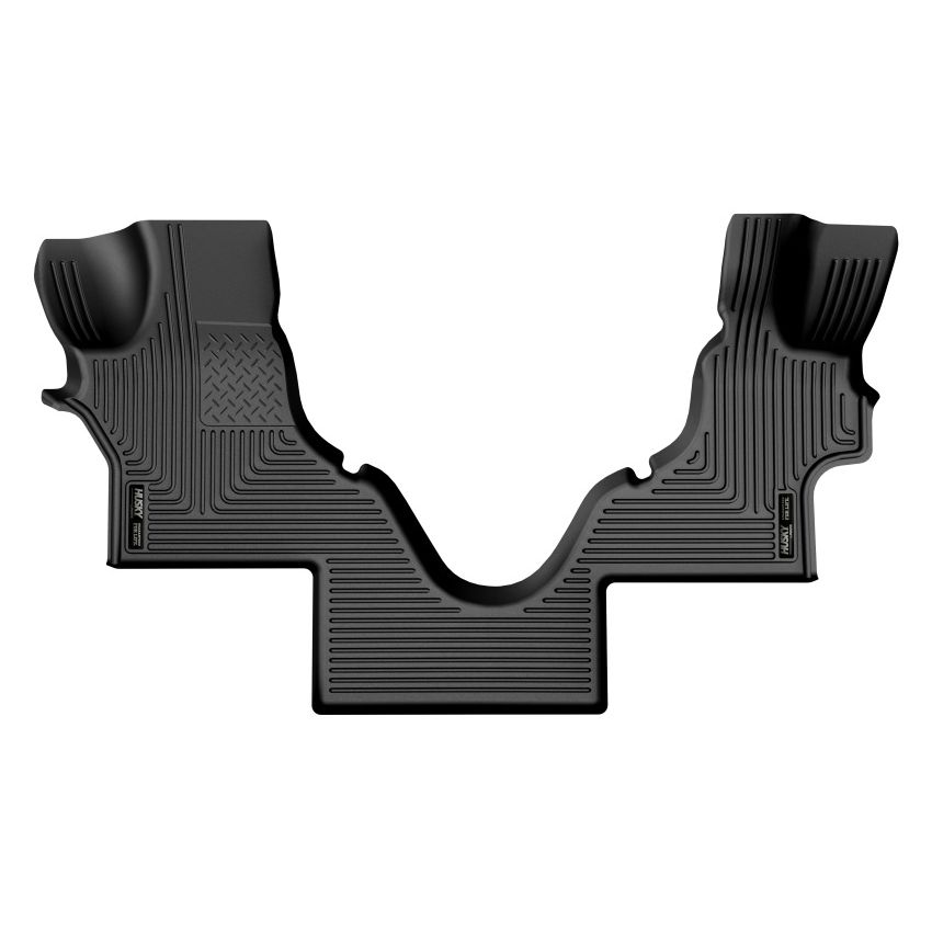 Husky Liners 05-23 Ford Econoline WeatherBeater Black Floor Liners