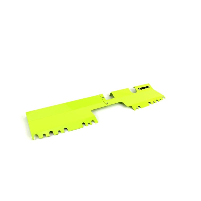 Perrin 15-21 WRX/STI Radiator Shroud (Without OEM Intake Scoop) - Neon Yellow