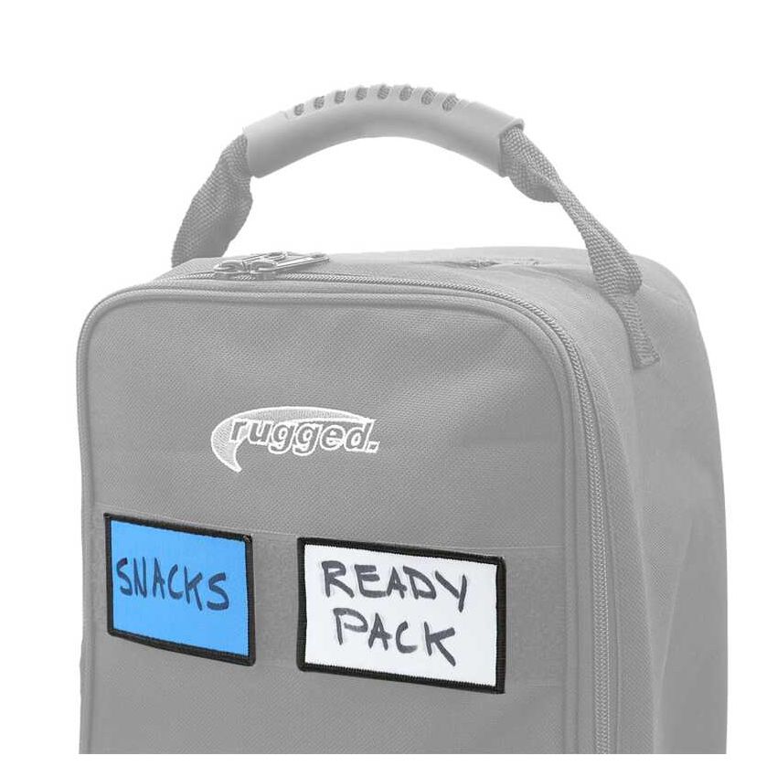 Rugged Radios MP-BLANK-KIT Blank Morale Patch Kit: White Blue Red & Pink Patches