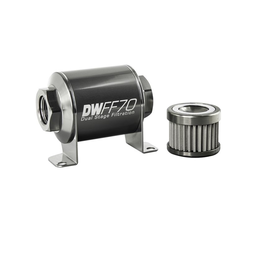 Fuel Filter 8an Female ORB Ports 70mm Length