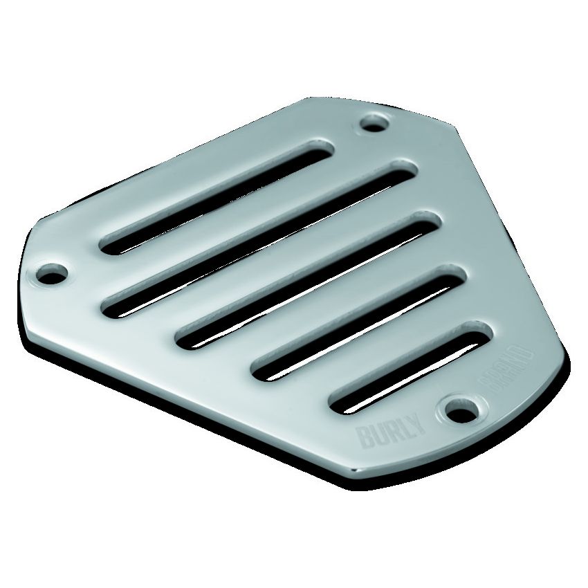 Burly Brand 0206-0179-CH Hex Faceplate Slotted - Chrome