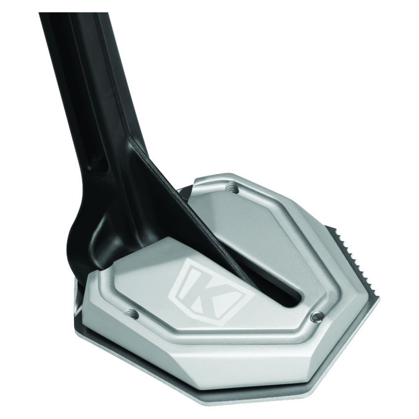 Kuryakyn 3846 Lodestar Kickstand Shoe Silver